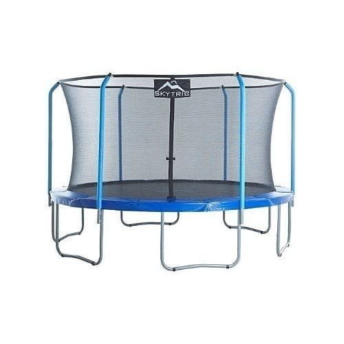 Quality 12ft Trampoline Bouncer With Ladder And Enclosure