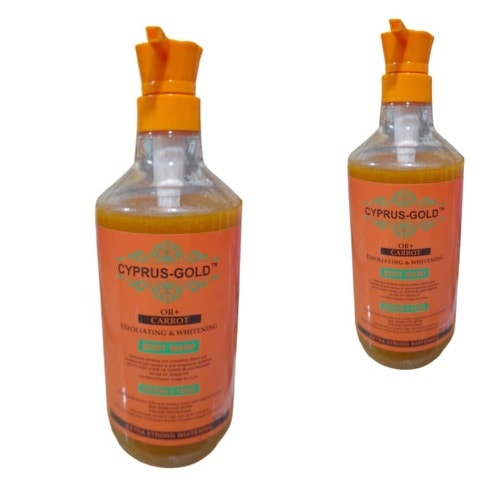 Cyprus Gold - Or+ Carrot Exfoliating & Whitening Body Wash - 2 Pieces