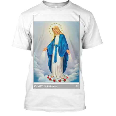 Immaculate Conception T Shirts (o Mary Conceived Without Sin T-shirt)