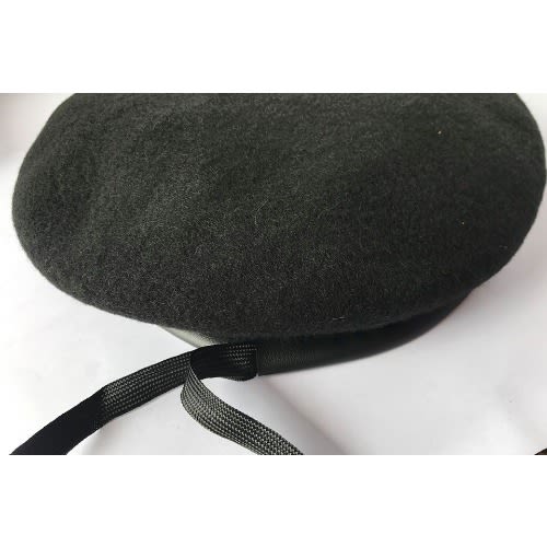 Men's Luxury Black Stylish Wool Beret