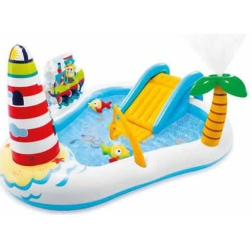Inflatable Fishing Fun Play Center For Kid's Pool
