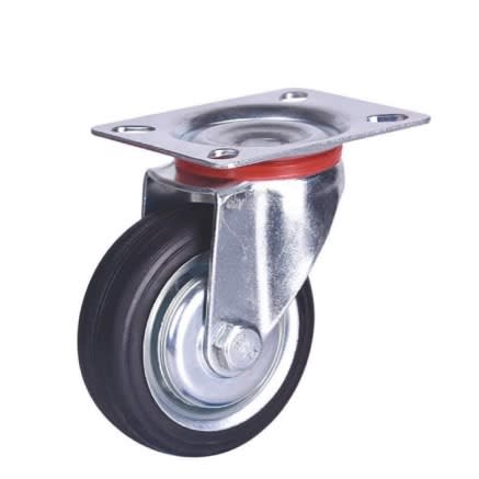 Industrial Caster Wheel Rubber Swivel 4