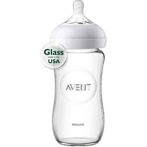 Natural Glass Bottle - 240ml