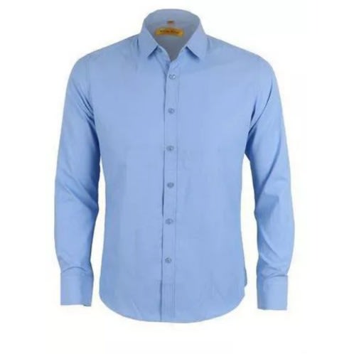 Men's Formal Dress Shirt  - Light Blue