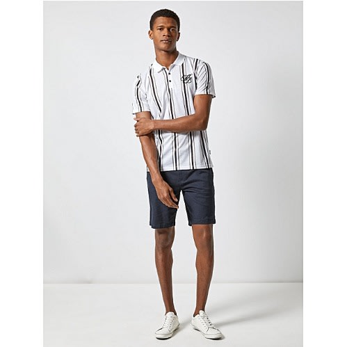 Men's Casual Crested Polo Top