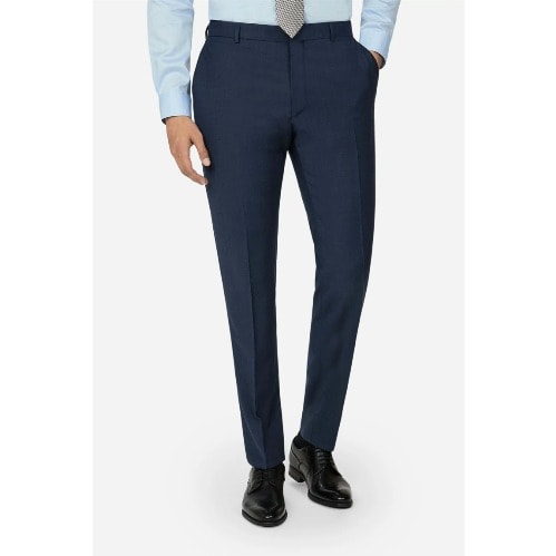 Men's Quality Suit Trouser  - Navy Blue