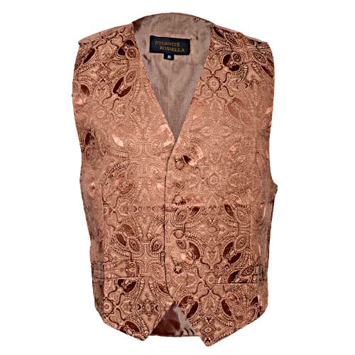 Premium Waistcoat - Brown - MWC-1395