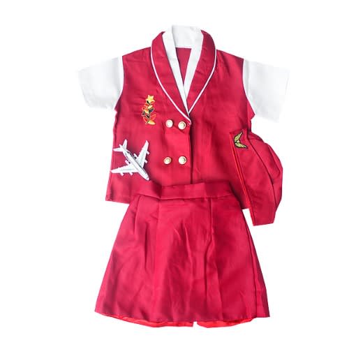 Three  Pieces Air Hostess Costume