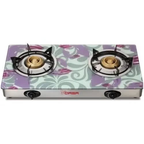 Colorful Glass Top Gas Cooker -qgc-2bg Eco-