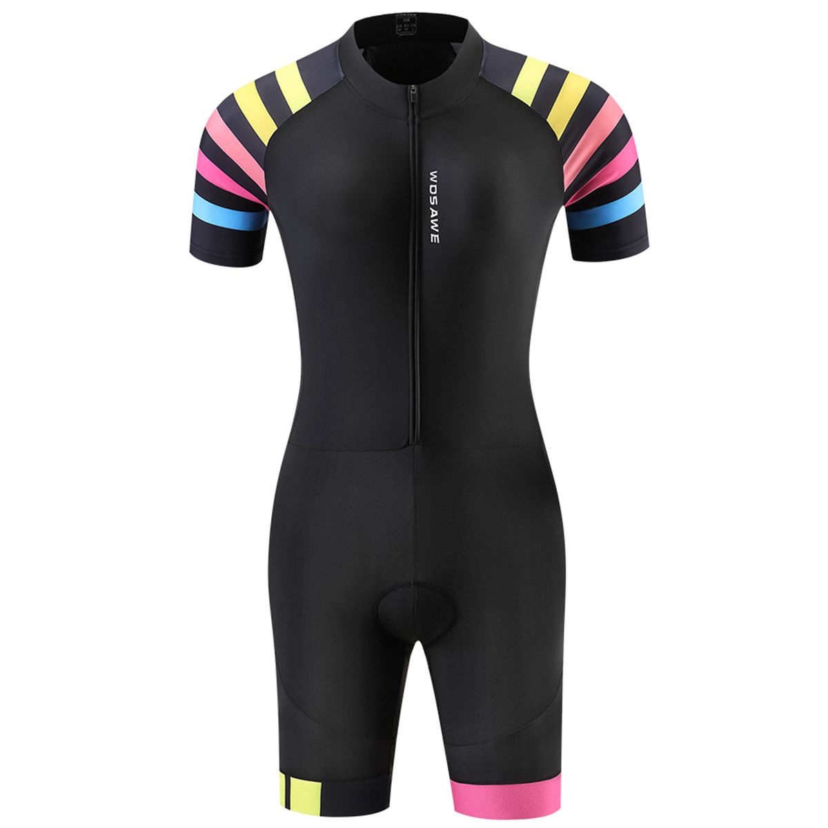 Women Triathlon Suit Short Sleeve Cycling Jersey Set MTB
