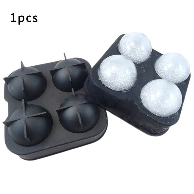 Housewares Solutions I E Ball Maker Food Grade Sili One I E  Ube Mould-black-12*12*4.5cm