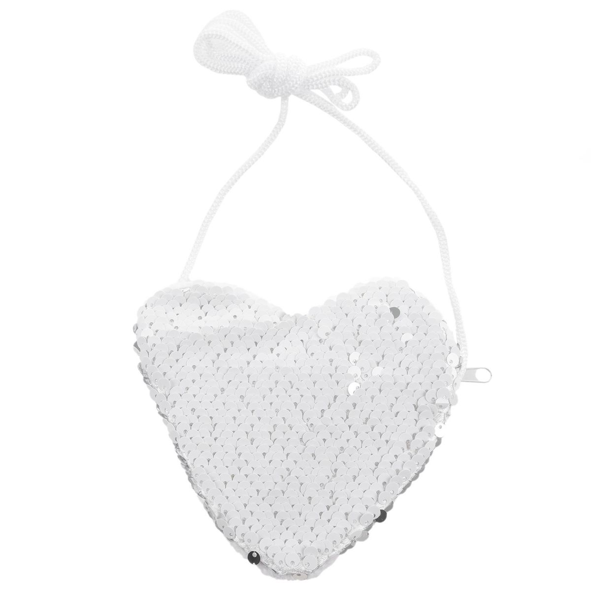 New Sequins Heart Kids Shoulder Coin Bag Baby Girls