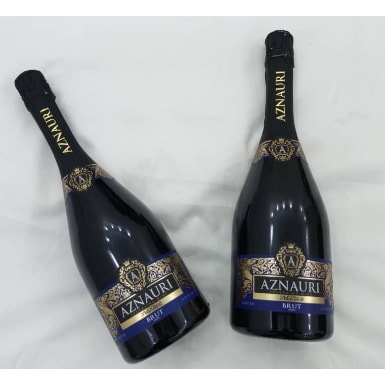 Aznauri Champagne Brut - 6 Bottles