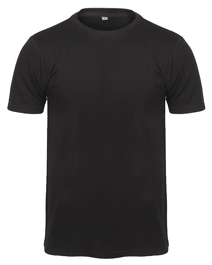 Plain T Ssirt- Black