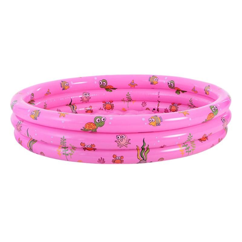 100CM Portable Baby Swimming Pool Inflatable Children Swimming Pool Bathtub Kid Pool Ocean Ball Pool Air Pump