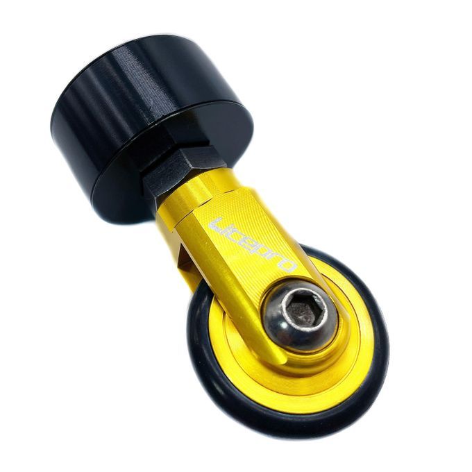 Folding Bike Easy Wheel 33.9mm Seatpost Saddle Tube Mount Silver