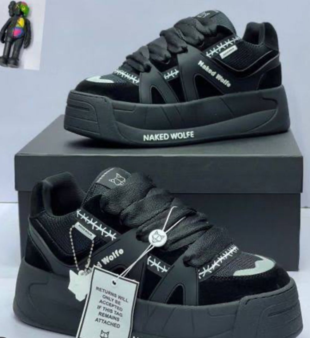 Shoe Black And White Design Trending In Fashion