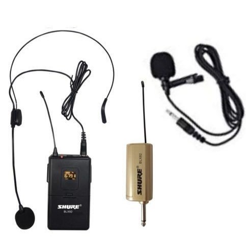 Rechargeable Wireless Lapel/tie-clip Microphone System With Head Mic