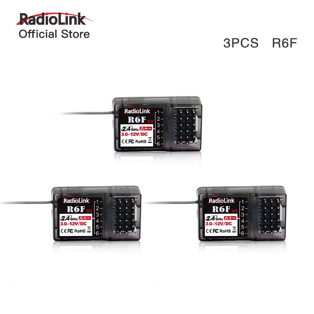 Radiolink 2.4GHz R7FG R8FG R4FGM R6FG R6F Receiver Gyro Inside For Car Boat