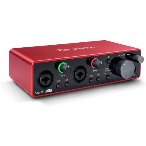 2i2 Soundcard 3rd Scarlett - Usb Audio Interface 002