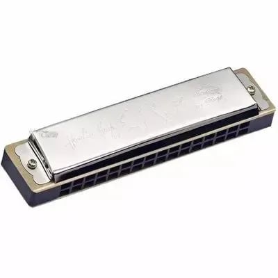 Mouth Organ Harmonica - Silver