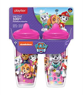 Paw Patrol Baby Insulated Sippy Cup/ Water Bottle ,2pcs