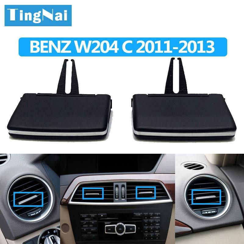 Console  AC Air Vent Grille Clip Slider Repair Kit For Mercedes Benz W204 C Class C180 C200  220 230 260 280 300 350 2011-2013