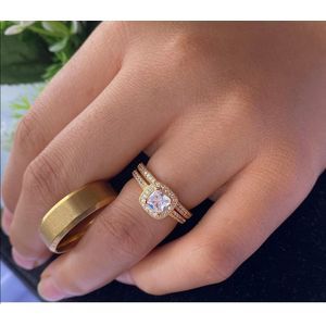 Luxe L925 Couple Ring Set