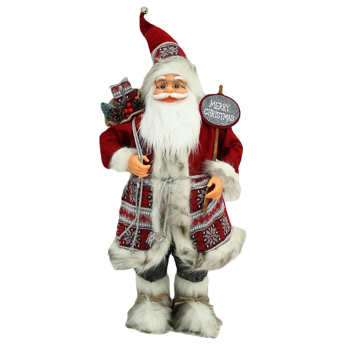 Simulation Santa Claus Figures Desktop Decoration Display Style 1