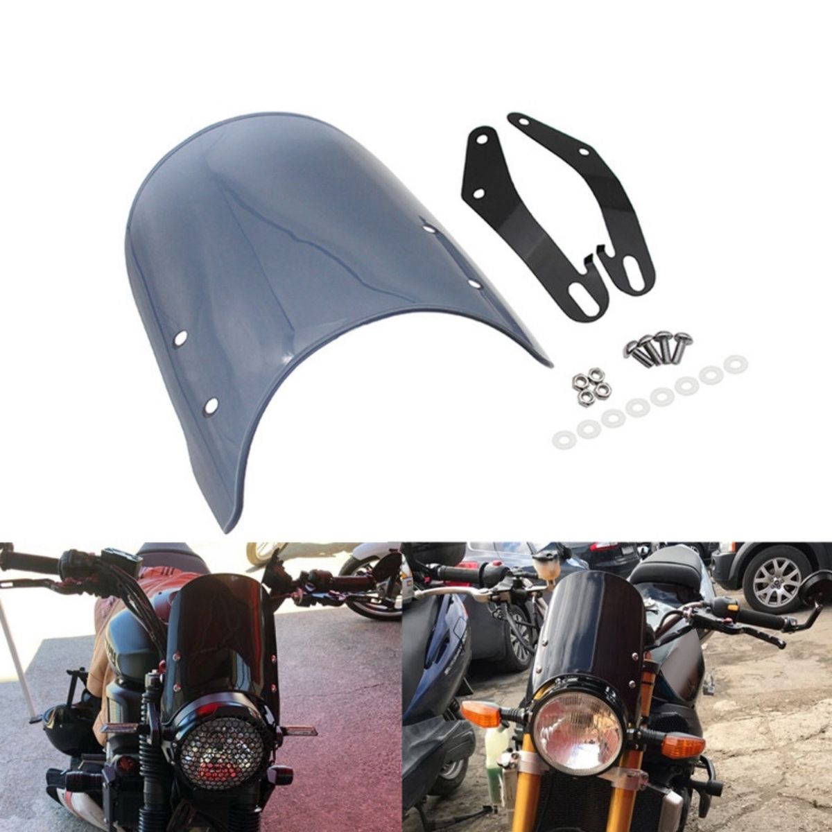 Motorcycle Windshields,Headlight Fairing Universal