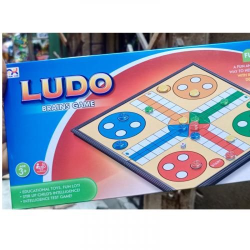 Ludo Magnetic Board Game (Big Size) With Free Dice