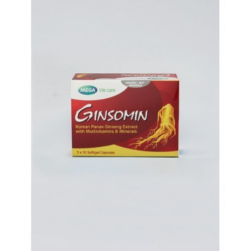 Ginsomin Softgel Capsules X30