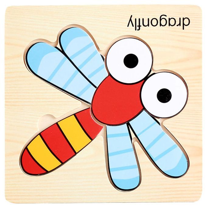 Creative Cartoon Ant Bee Animal 3D Jigsaw Puzzles Board-