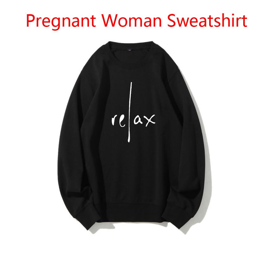 Black 1099-Fashion Korean Version Maternity Women Sweaters Leopard Pattern MAMA Letter