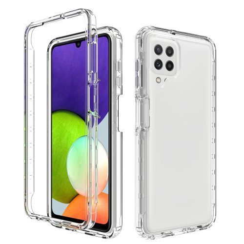 Galaxy A12 Phone Case Transparent Full Body Cover