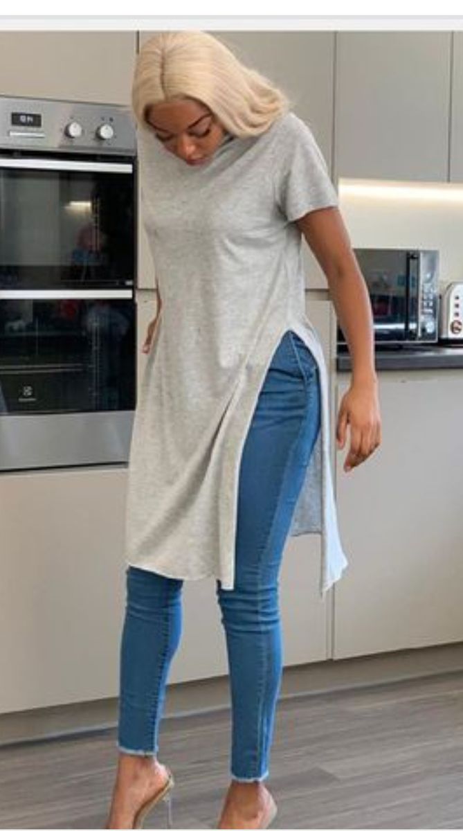 Ash Fabulous Slit Gown Top