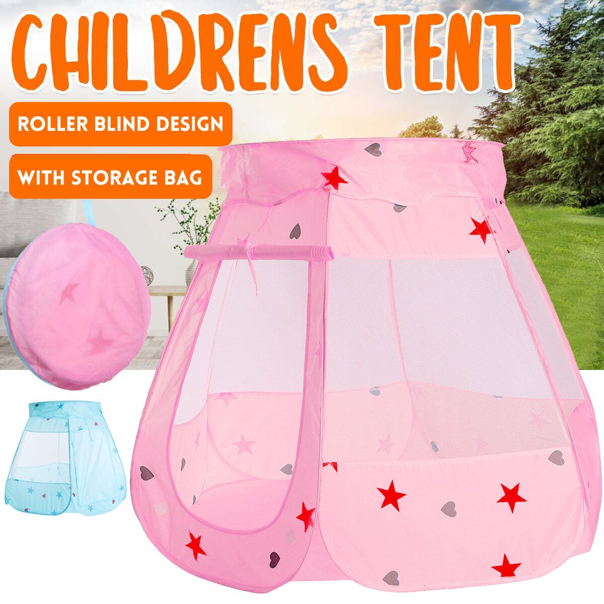 Princess Castle Prince Kids Play House Tent Children Kids Indoor/Outdoor Party Pink