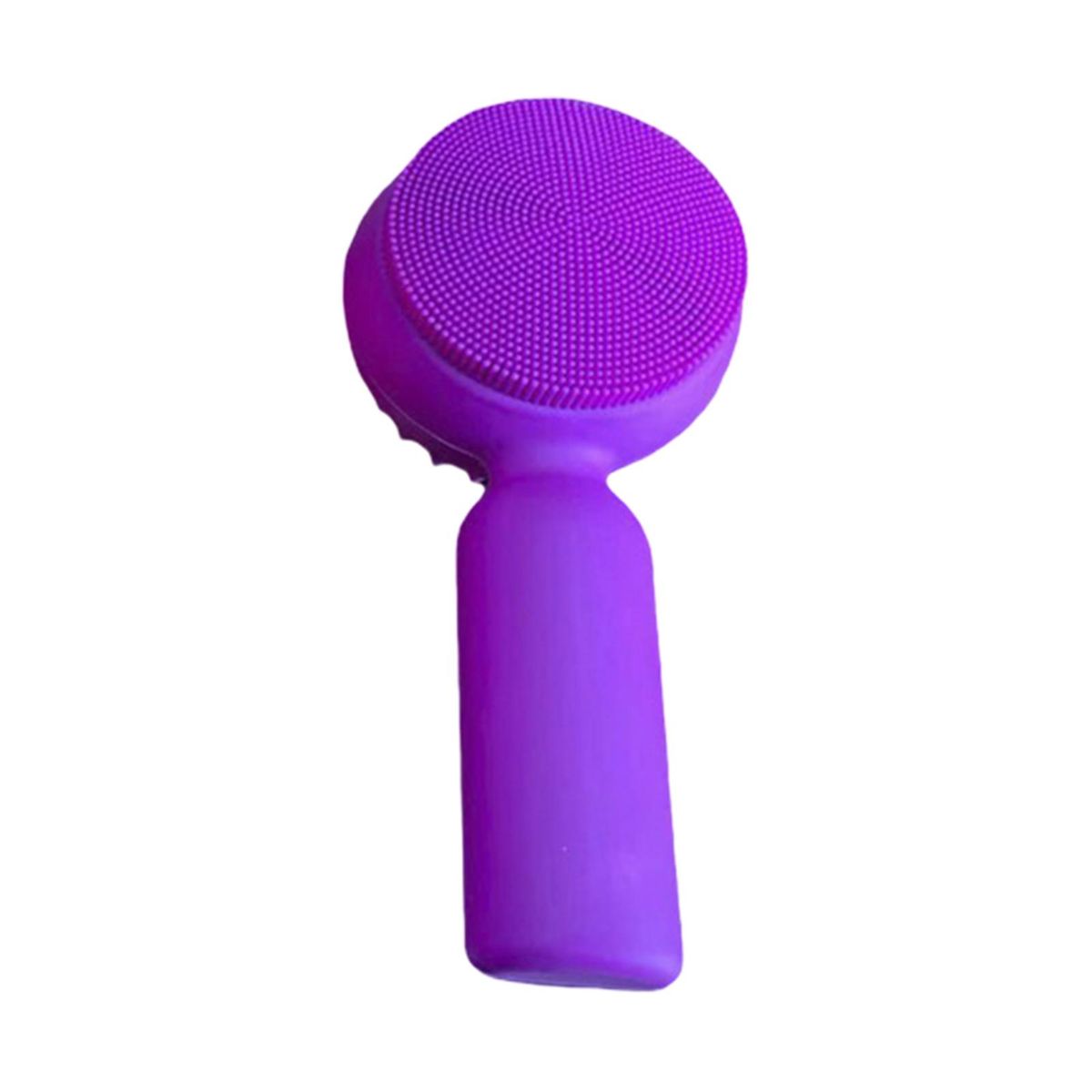 Face Scrubber Men Women Silicone Face Scrubber Purple