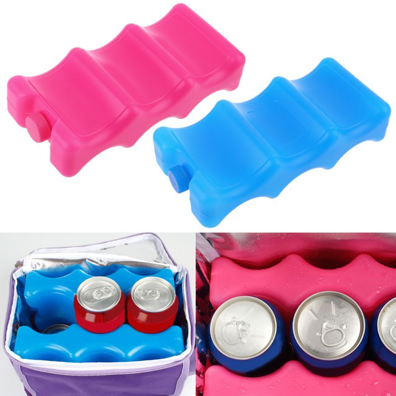 600ml Reusable Ice Brick Ice Block Ice Pack Cooler Milk