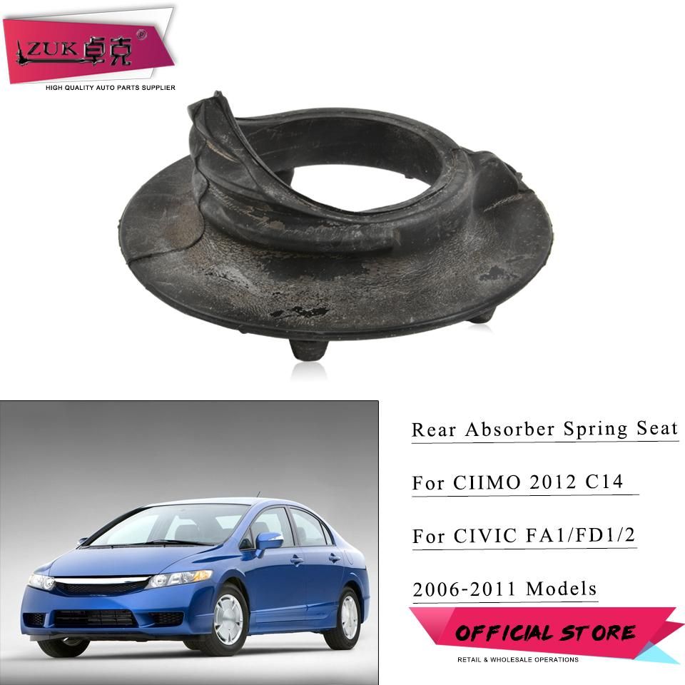 Rear Suspension Shock Absorber Lower Rubber Spring Seat Pad For HONDA CIVIC 2006 2007 2008 2009 2010 2011 FA1 FD1 FD2 LH=RH