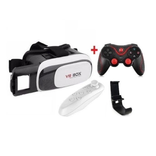 Vr Box With Game Pad Combo