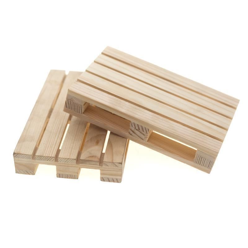 2PCS 120X80mm Wooden Pallet Decoration for 1/10