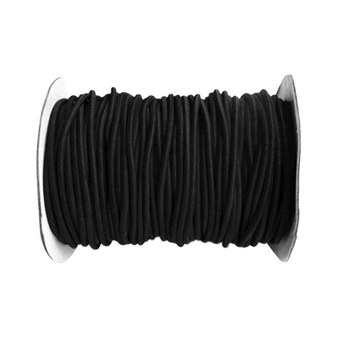 4mm 1 Meter Stretch Bungee Rope Shock Cord Roof Rack For Boat 1m Black