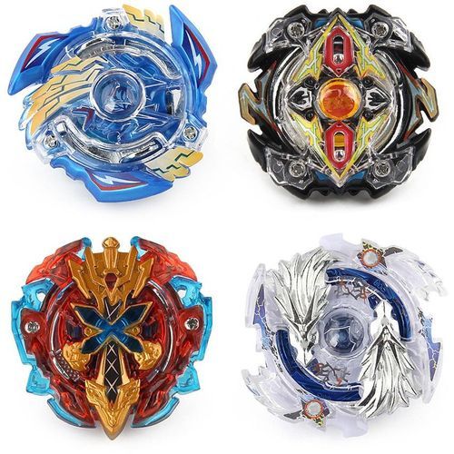 4PCS Bayblade En Caja Beyblade Burst 4D Set Con Launcher Arena Metal