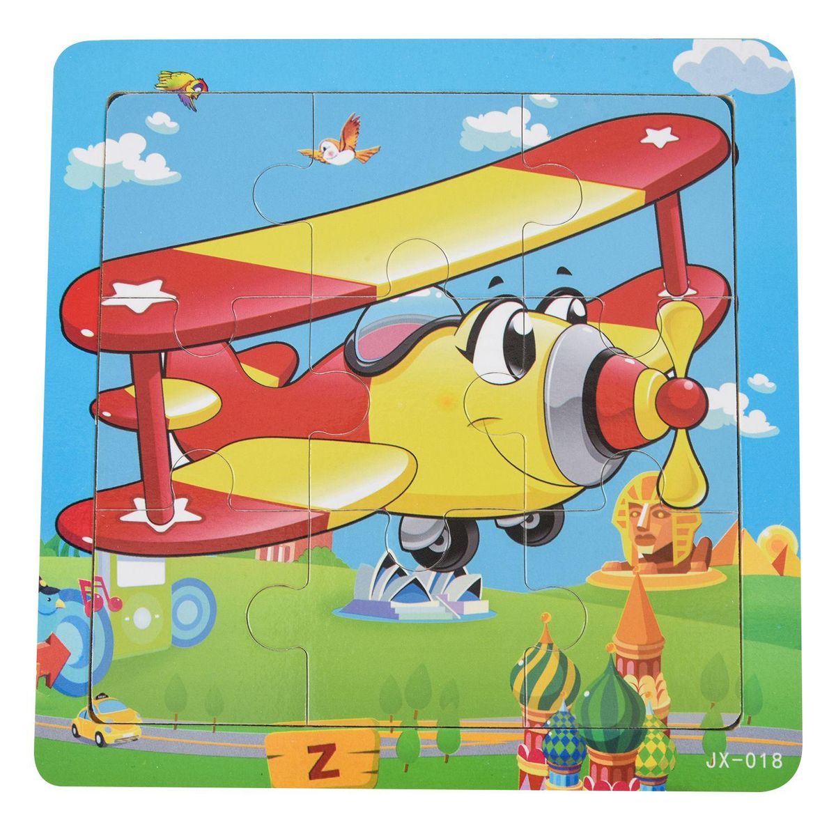 Wooden Kids Education And Learning Puzzles Toys Xmas Gift
