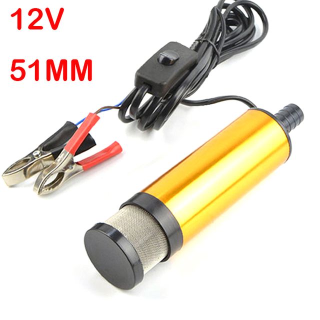 Petite Pompe Submersible electrique Portative 12V 24V DC-1
