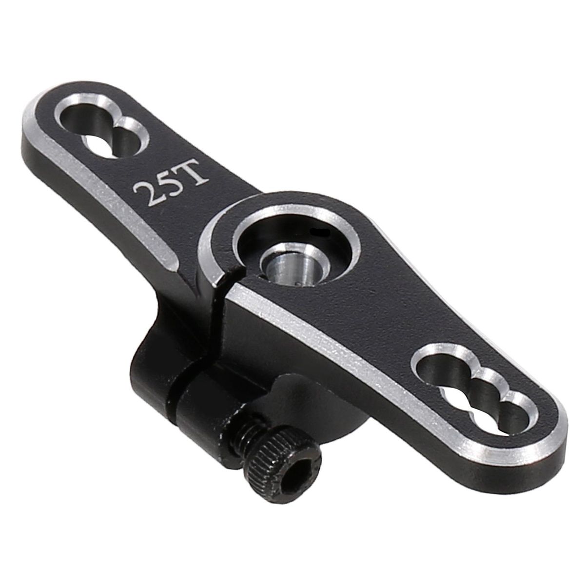 Aluminum Servo Horn 25T Steering Arms Double Head Replacement for Futaba Savox Servo HSP HD Xcore RC Car