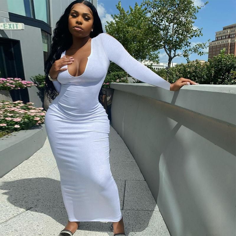 Wind sexy dress 2022 spring new fashion casual slim skirt