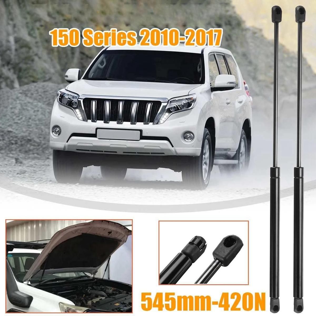 2Pcs Steel Car Bonnet Hood Gas Spring Support Struts