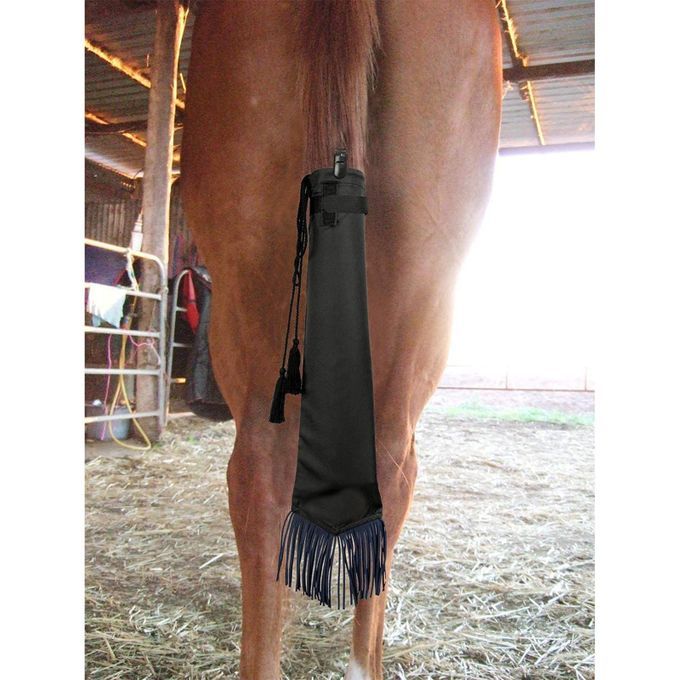 Horse Tail Bag Protective Bag Wrap With Fringe For Equestrian